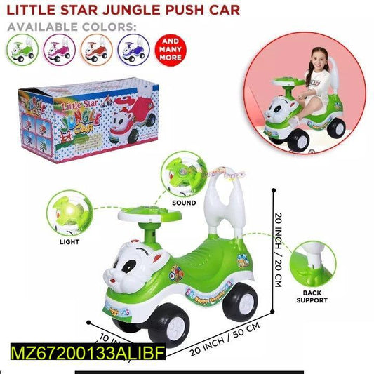 Rabbit style kids riding car t4trendz