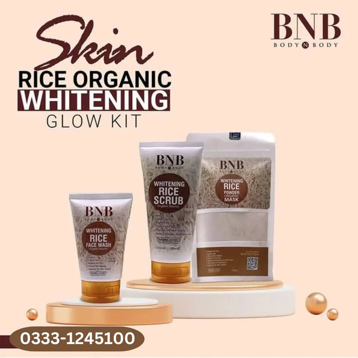 BNB Rice Extract Bright & Glow Kit t4trendz
