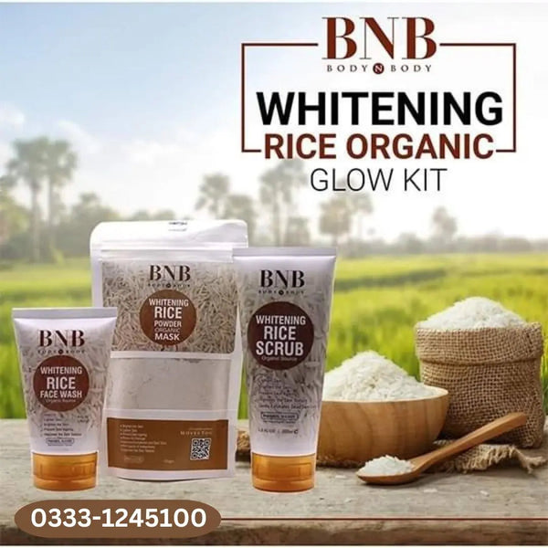 BNB Rice Extract Bright & Glow Kit t4trendz