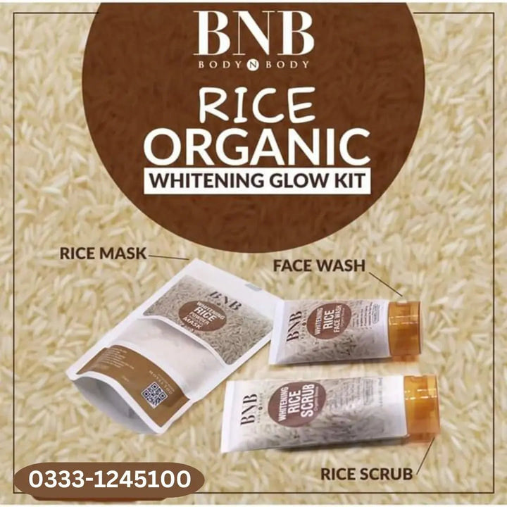 BNB Rice Extract Bright & Glow Kit t4trendz