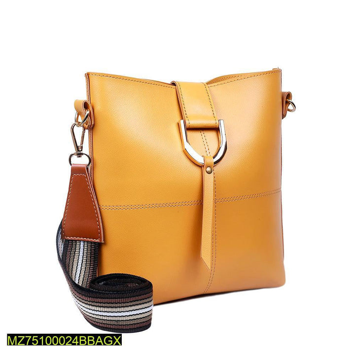 Front strap style yellow cross body bag t4trendz