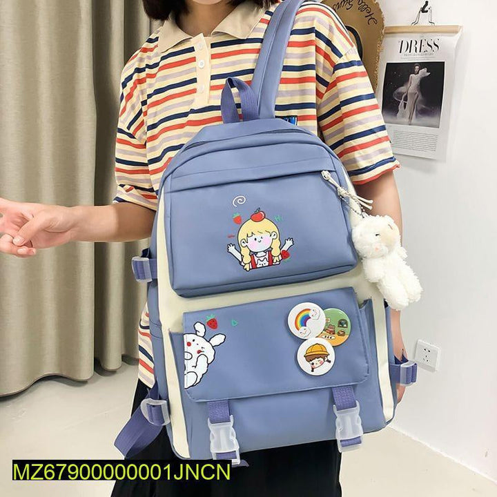 4 PCs backpack set Markaz
