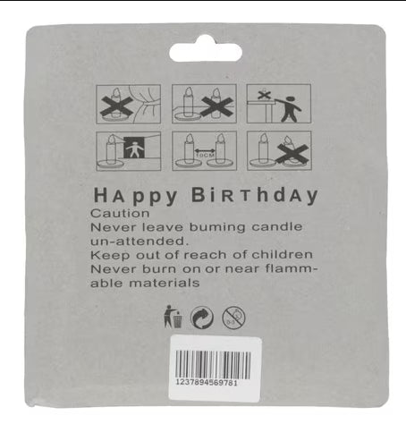 Birthday Candles Zarya