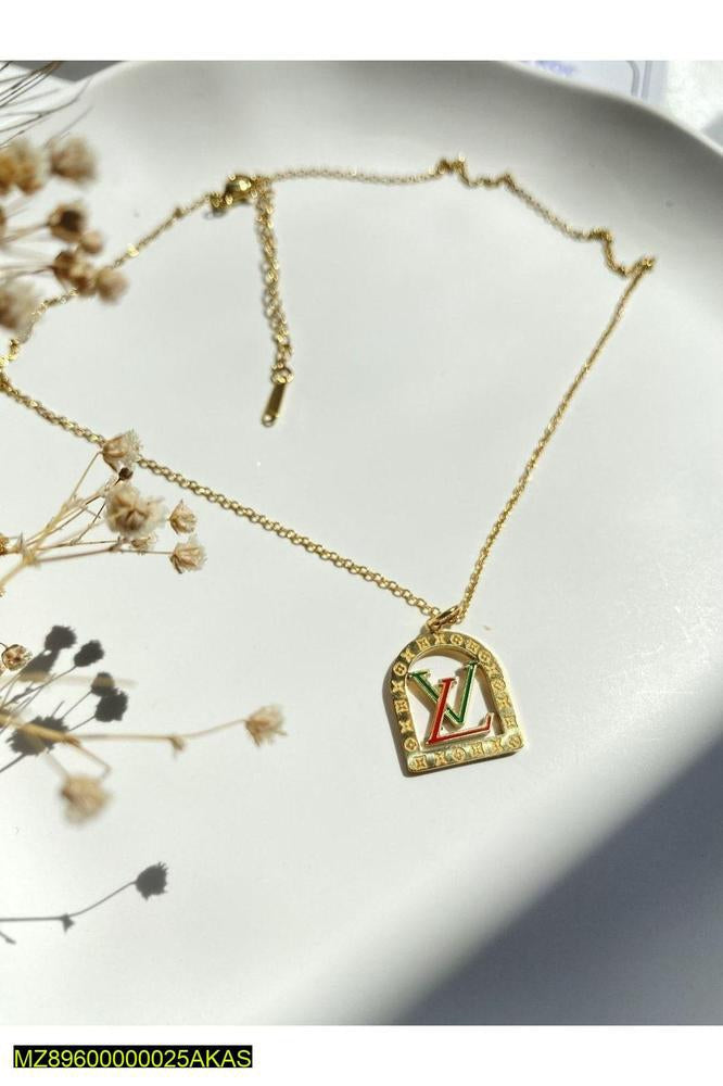 Modern beautiful gold plated pendant t4trendz