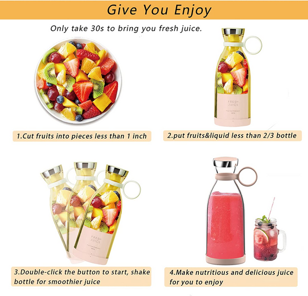 Portable Blender Juicer | USB Rechargeable Little chic