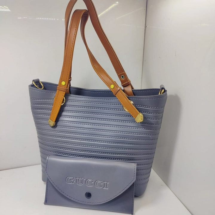 2 pcs prime quality ladies shoulder bag set t4trendz