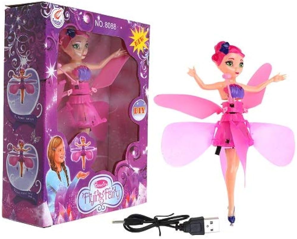 Magic Flying Fairy Doll | Rechargeable Hovering Fairy Toy for Girls