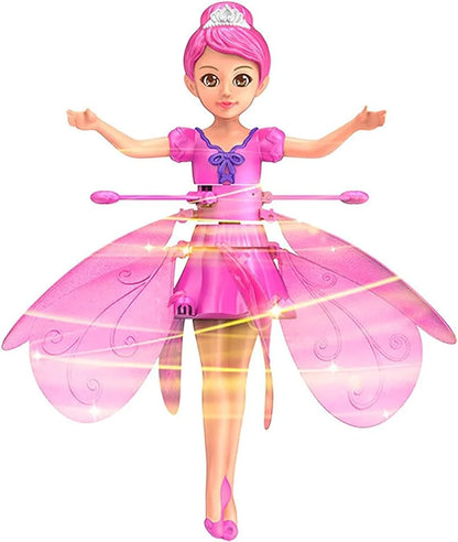 Magic Flying Fairy Doll | Rechargeable Hovering Fairy Toy for Girls