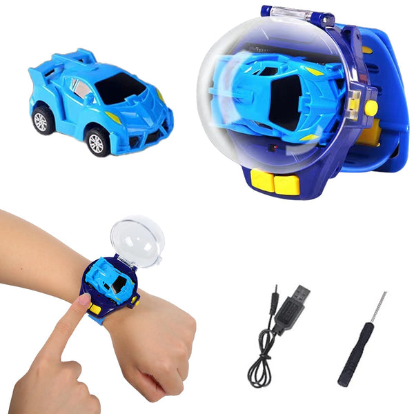 Mini Wrist Watch Remote Control Car Toy – Wearable RC Car for Kids