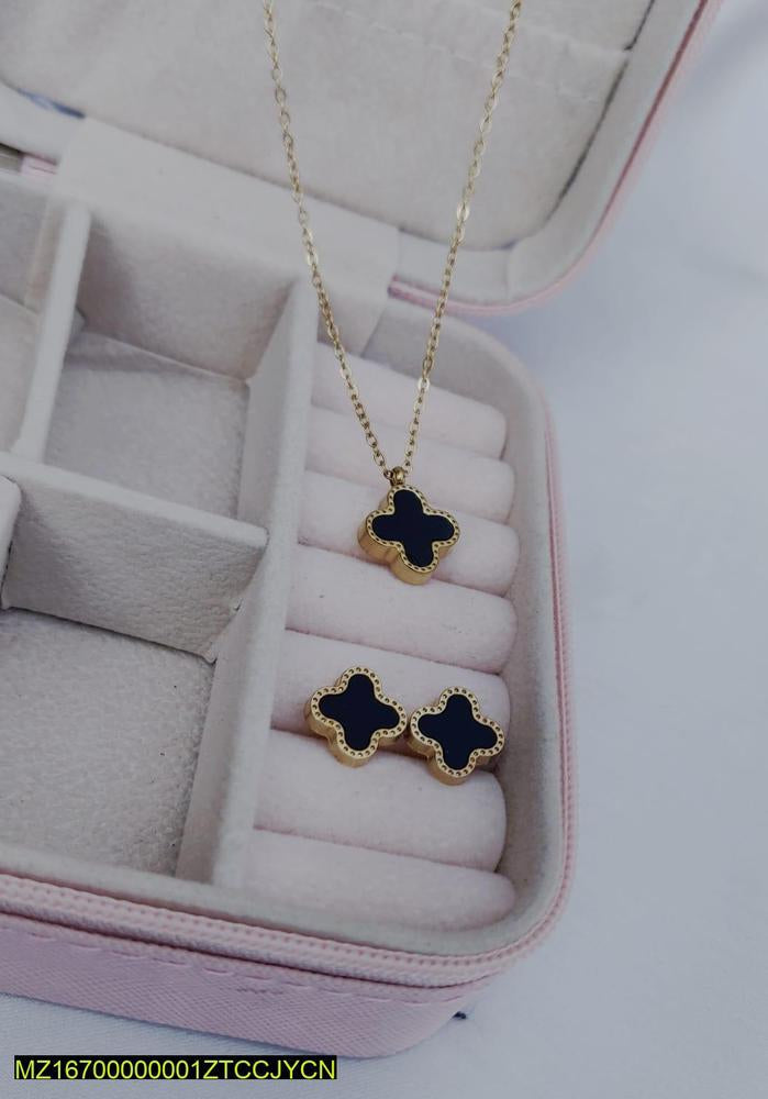 Clover design pendant set t4trendz