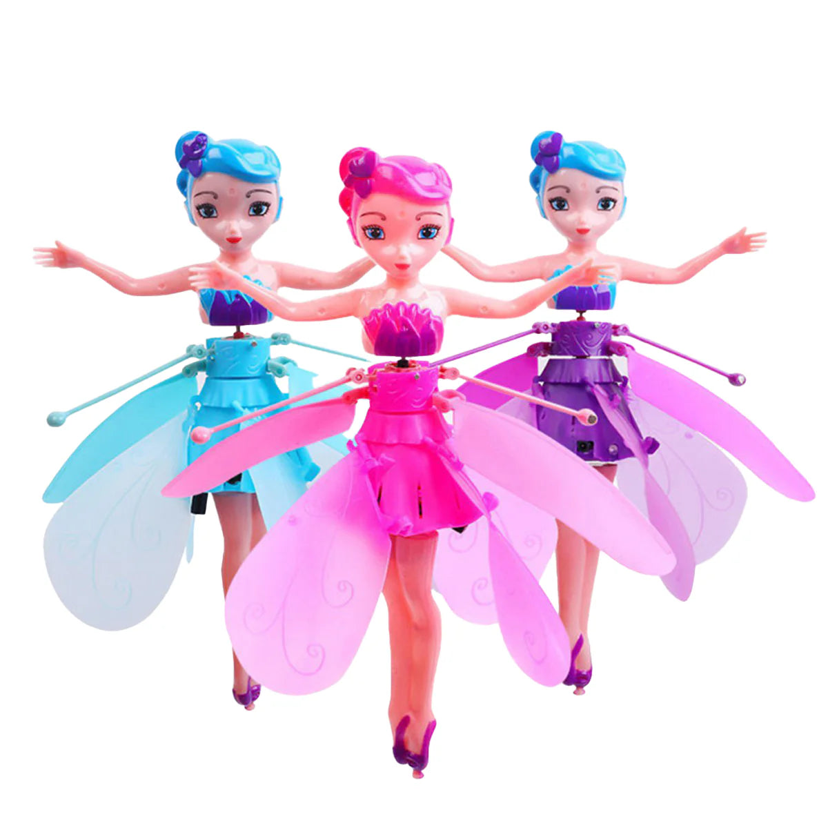 Magic Flying Fairy Doll | Rechargeable Hovering Fairy Toy for Girls