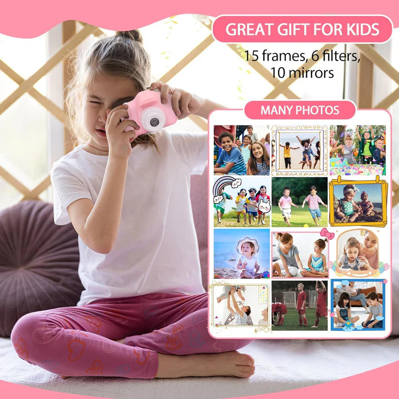 Kids HD Digital Camera – Mini Pocket-Size Camera for Fun & Learning