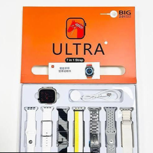 7 in 1 strap with smart watch Markaz