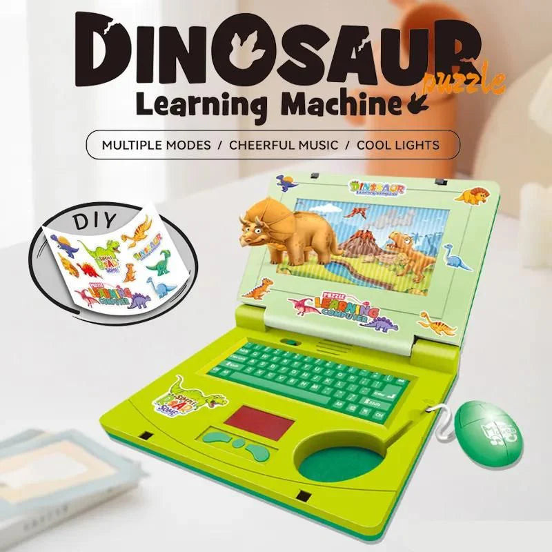 Dinosaur Laptop Toy for Kids – Educational Learning & Fun