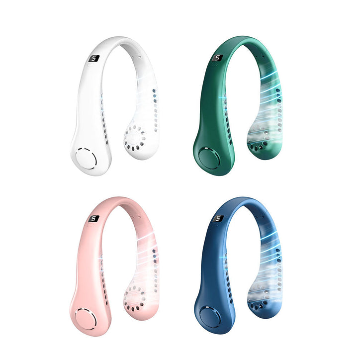 Portable Hanging Neck Fan | USB Rechargeable Little chic