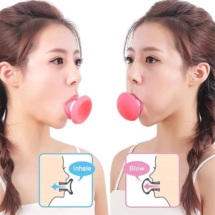 Silicone Jawline Exerciser & Face Lifting Trainer - Firming, Slimming, and Double Chin Remover | T4Trendz t4trendz