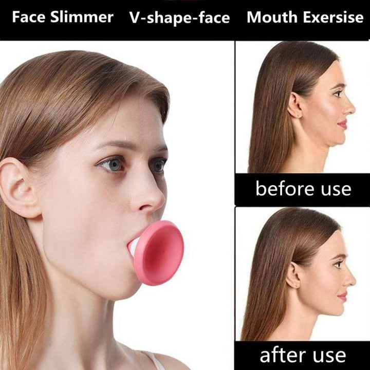 Silicone Jawline Exerciser & Face Lifting Trainer - Firming, Slimming, and Double Chin Remover | T4Trendz t4trendz