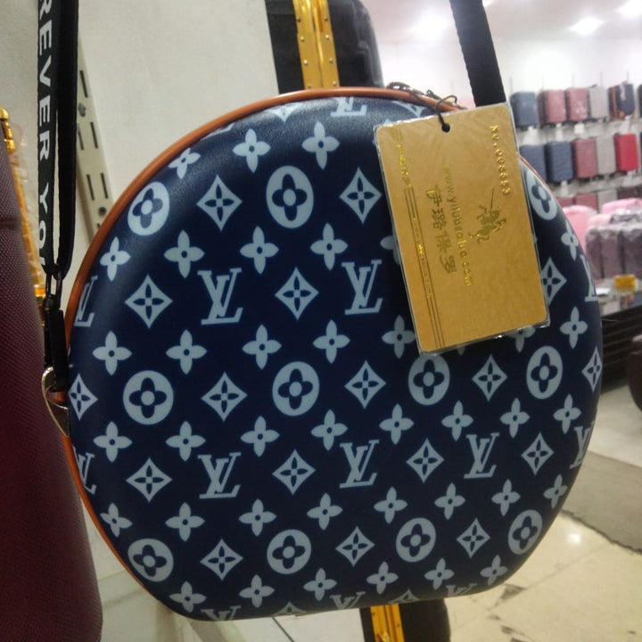 Round shape branded crossbody bag for girls t4trendz