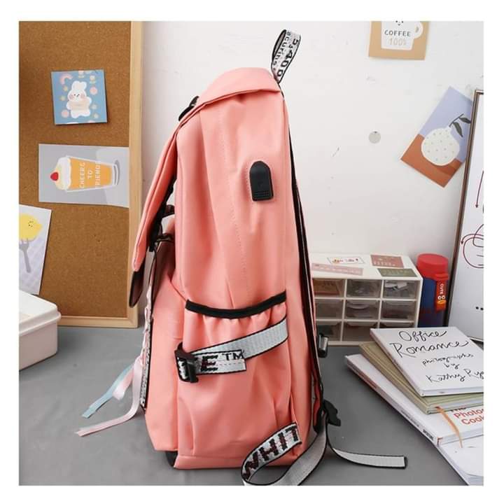 4pcs trendy bagpack for girls Little chic