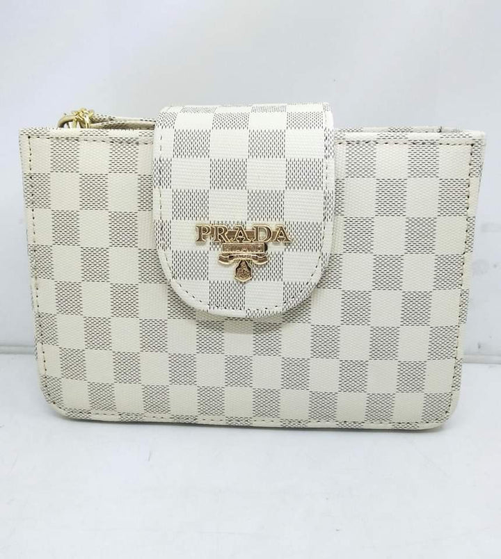 Flap Open Leather Shoulder Bag Little chic