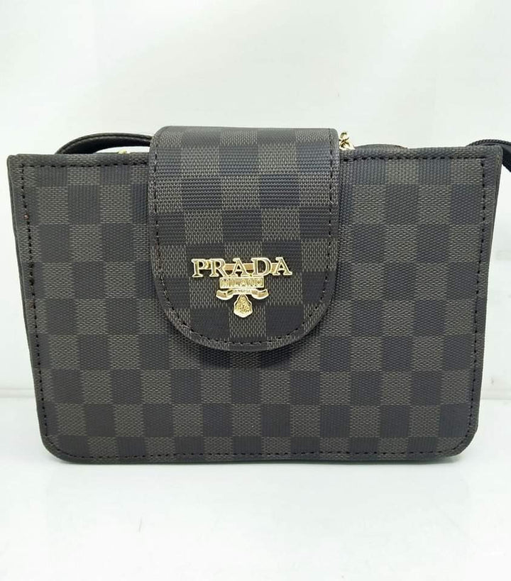 Flap Open Leather Shoulder Bag Little chic