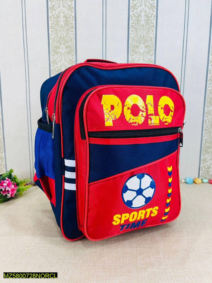 Soccer style school bag for kids t4trendz