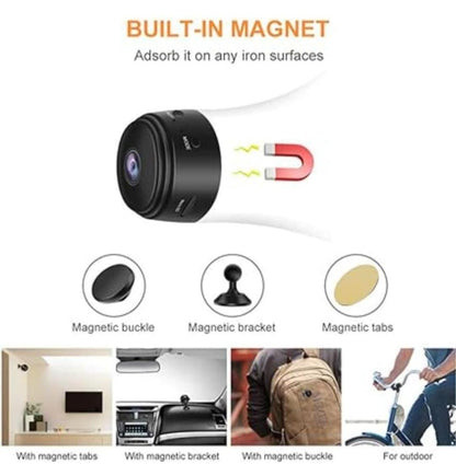 A9 Mini WiFi 1080P Rechargeable Security Camera