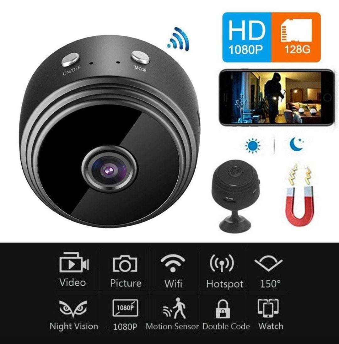 A9 Mini WiFi 1080P Rechargeable Security Camera