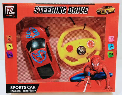 Steering Wheel RC Car – Rechargeable Remote Control Car