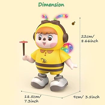 Dancing Bee Musical Toy with Lights & Motion