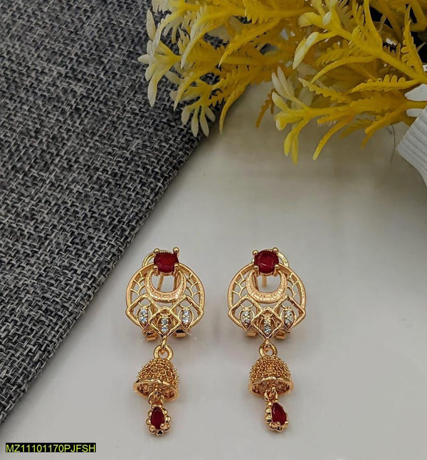 Fancy jhumka style earrings t4trendz