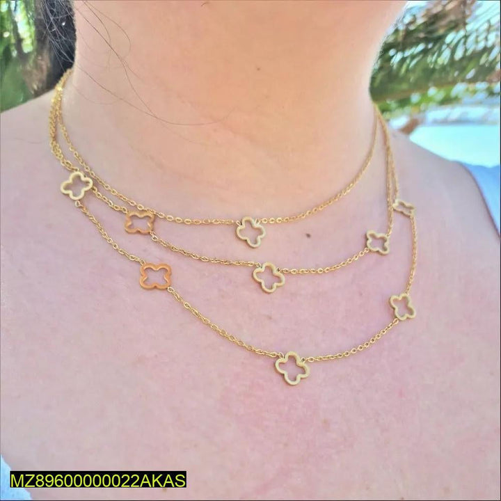 Flora multi layer pendant t4trendz