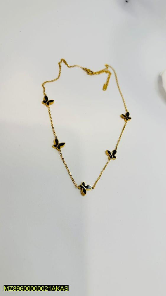 Stylish black butterflies pendant t4trendz