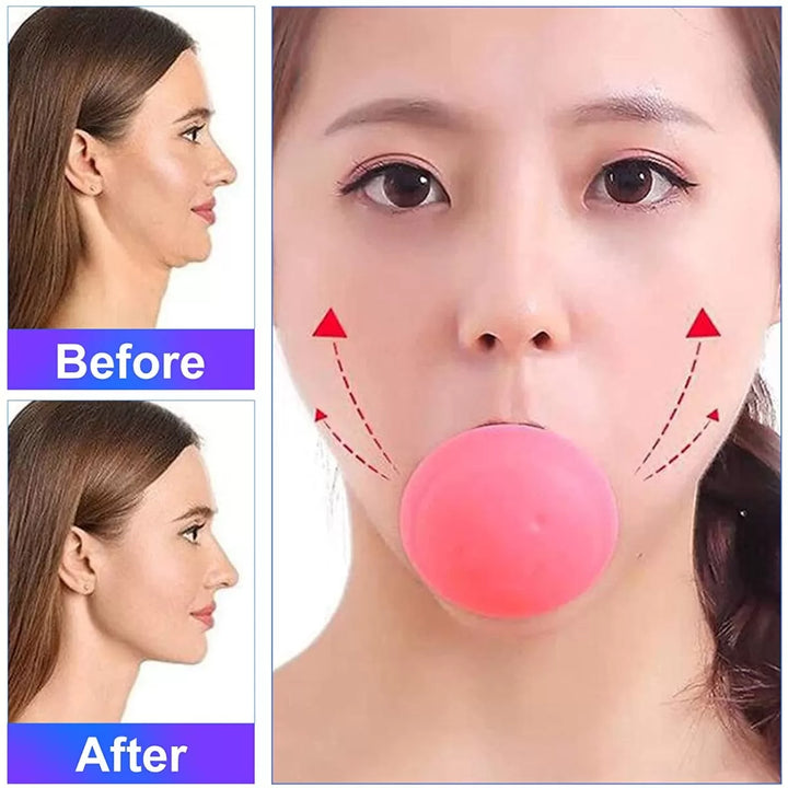 Silicone Jawline Exerciser & Face Lifting Trainer - Firming, Slimming, and Double Chin Remover | T4Trendz t4trendz