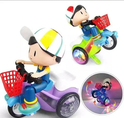 Buy Stunt Bicycle Toy with Lights & Music – 360° Spinning & Rotating Bike Toy