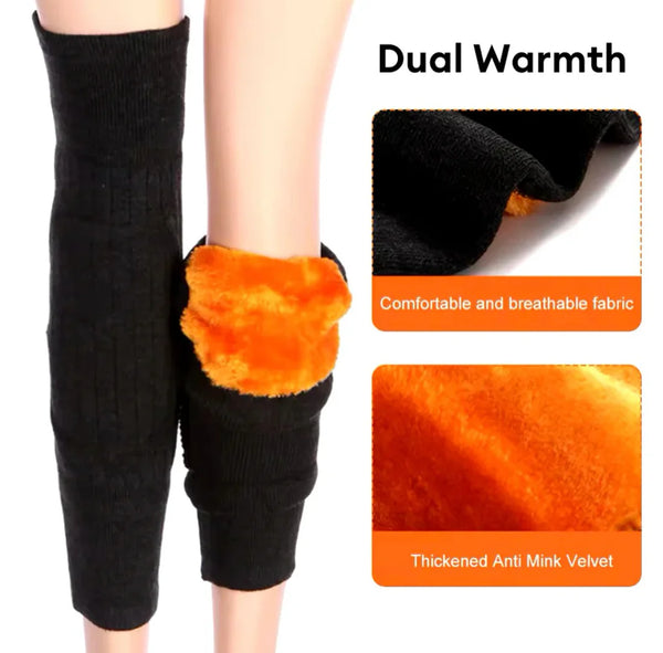 2 PCS IMPORTED WOOL LEG WARMER FOR MEN AND WOMENS