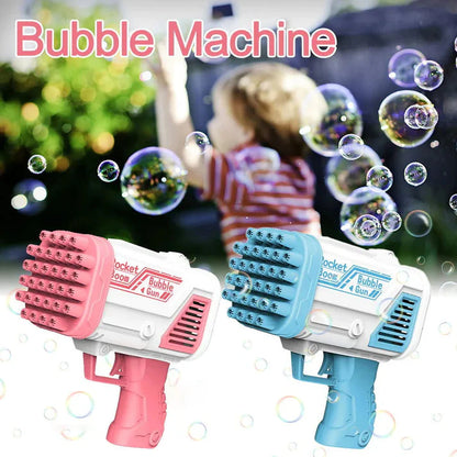 Buy 32-Hole Bubble Machine Gun Blaster – Automatic Bubble Maker for Endless Fun