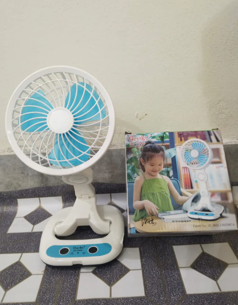 2 in 1 7″ Inch Leaf Table Fan t4trendz