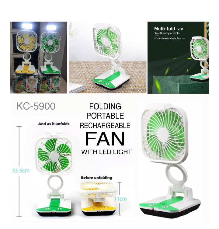 2 in 1 7″ Inch Leaf Table Fan t4trendz