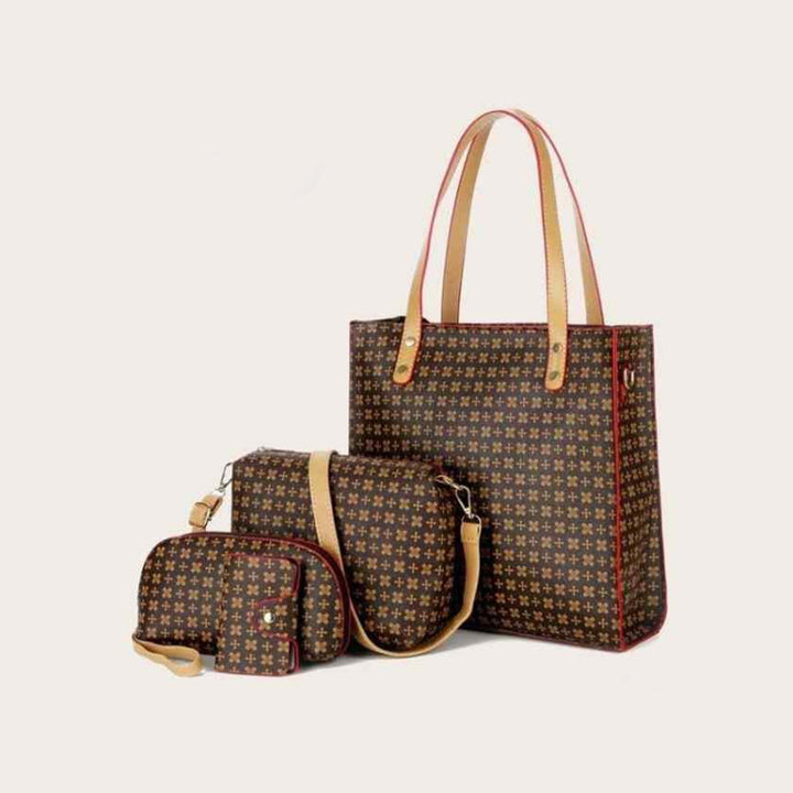 Elegent 4pcs leather handbag Little chic